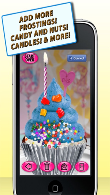 Cupcake Maker Games: Makeup & Bake Crazy Cupcakes screenshot-3
