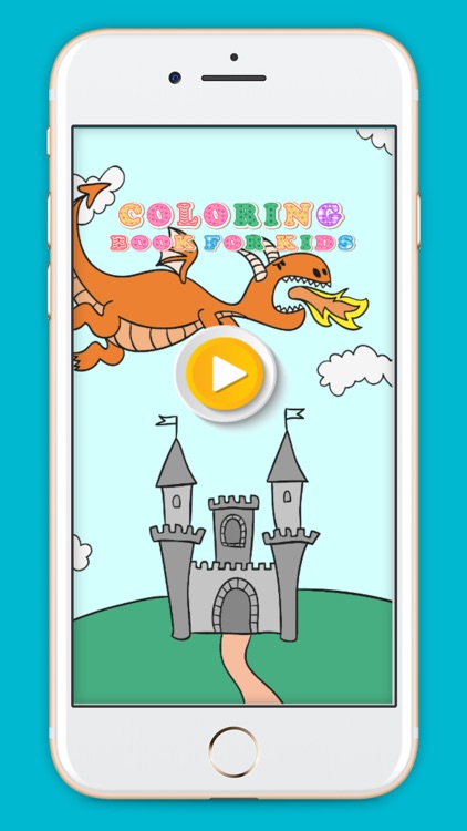 Princess & Fairy tale Coloring Book for kids screenshot-4