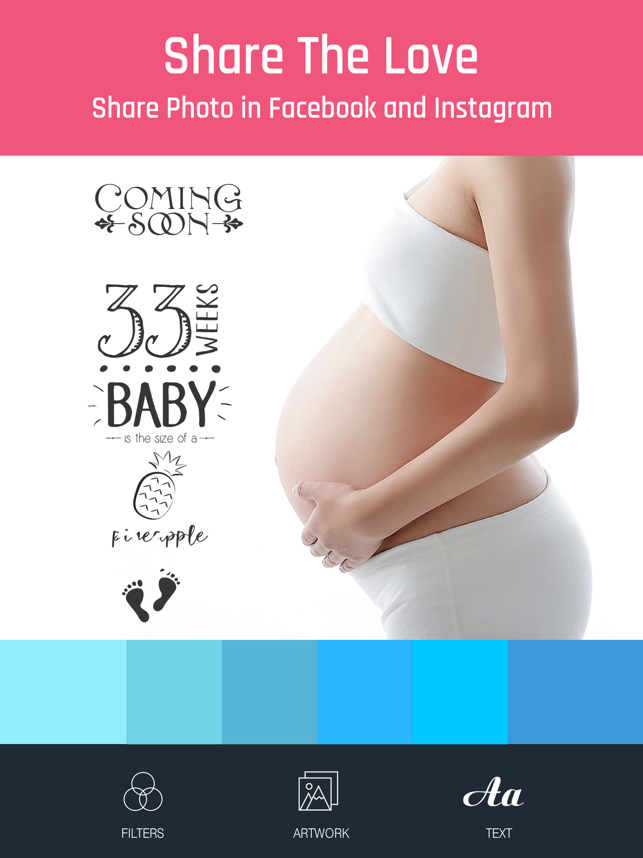 Baby Photo - Edit Baby Tracker & Pregnancy Picture Screenshot