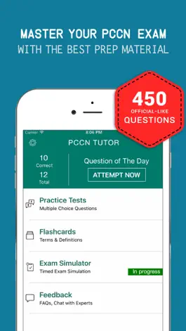 Game screenshot PCCN Practice Exam Prep 2017 – Q&A Flashcards mod apk