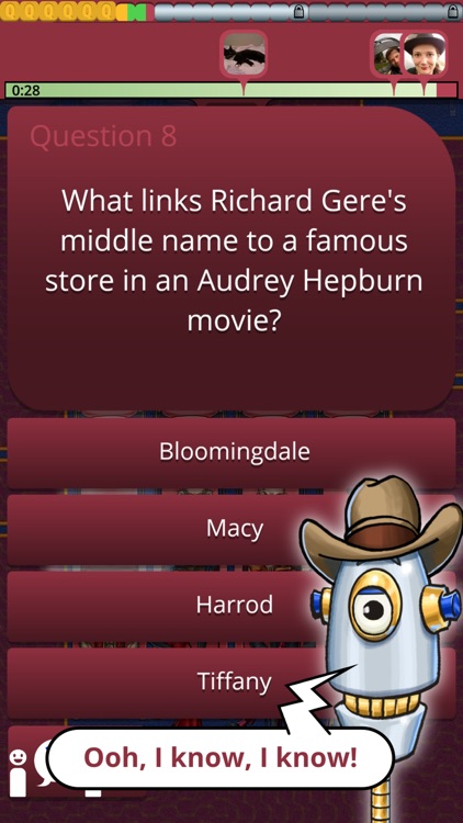 QuizTix: Movies Quiz