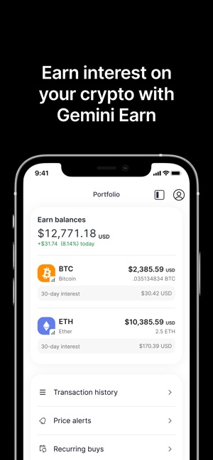 Gemini: Buy Bitcoin & Crypto on the App Store