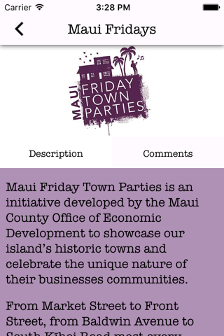 Maui Friday Town Parties screenshot 2