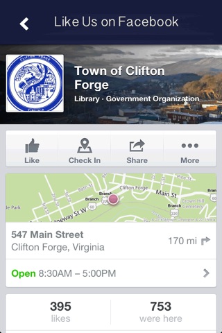 Town of Clifton Forge, Virginia screenshot 2