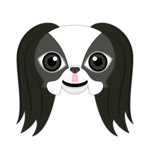 Japanese Chin Emoji Stickers