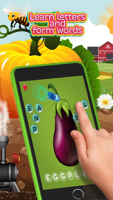 Moona Vegetable: Learning Games for Toddler, Kids screenshot 2