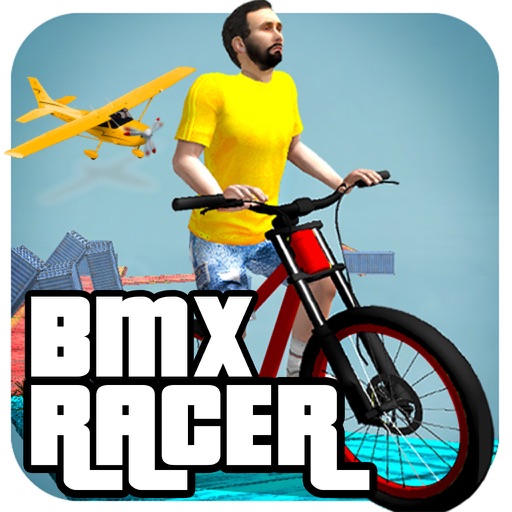 BMX Racer 3D. Moto Race Skills Icon