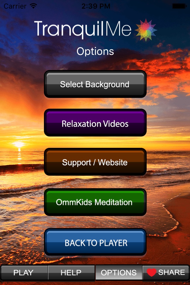 Tranquil Me meditation screenshot 3