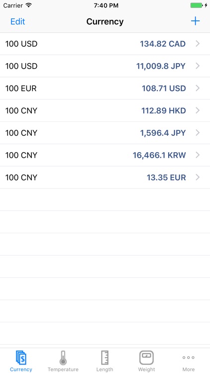 Currency&Unit Conversions screenshot-3