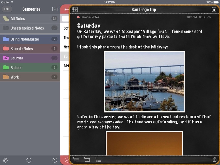 NoteMaster for iPad - amazing notes screenshot-4