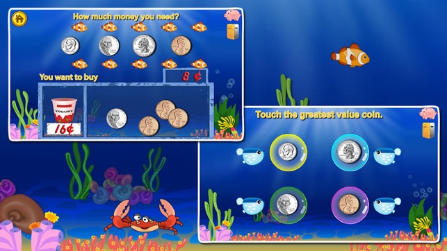 Amazing Coin(USD)- Money learning & counting games(圖2)-速報App