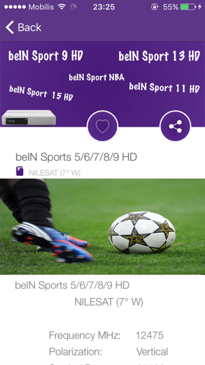 TV SAT For beIN Sports 2017 - frequence beINsports(圖3)-速報App