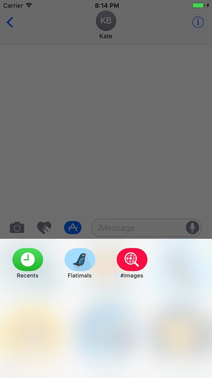 Flatimals - Flat Animal Sticker Pack for iMessage screenshot-4