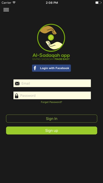 Al-Sadaqah App screenshot 3