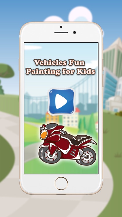 Vehicles Coloring Book - Fun Painting for Kids