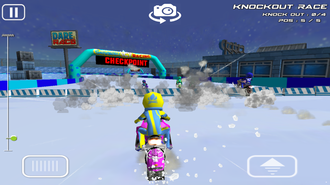 SnowMobile Icy Racing - SnowMobile Racing For Kids(圖3)-速報App