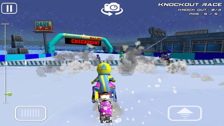 SnowMobile Icy Racing - SnowMobile Racing For Kids