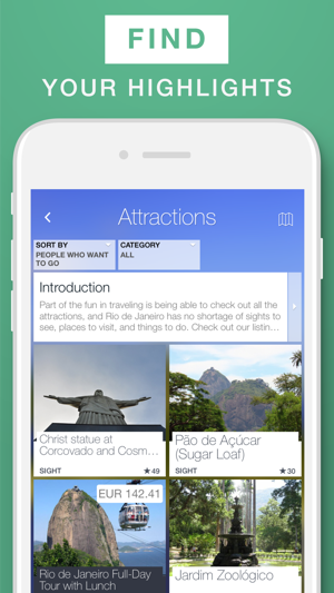 Rio de Janeiro - Travel Guide & Offline Map(圖2)-速報App