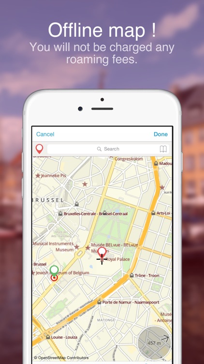 Brussels On Foot : Offline Map screenshot-3