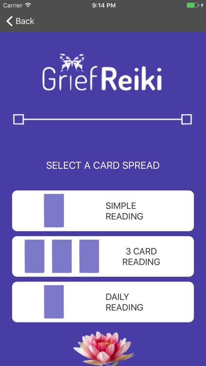 Grief Reiki® Oracle Cards App