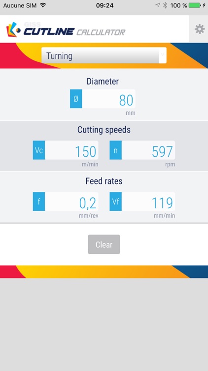 Giss Cutline Calculator screenshot-3