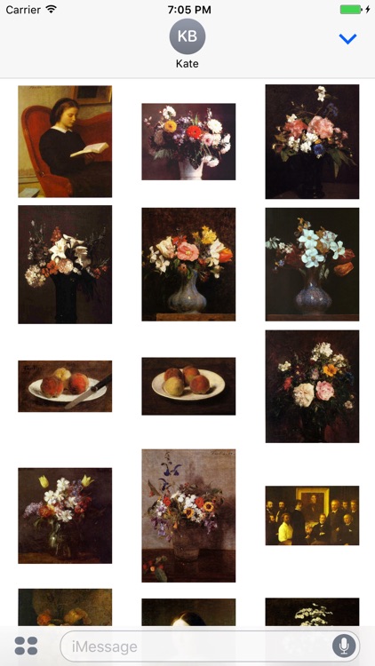 Henri Fantin Latour Artworks Stickers