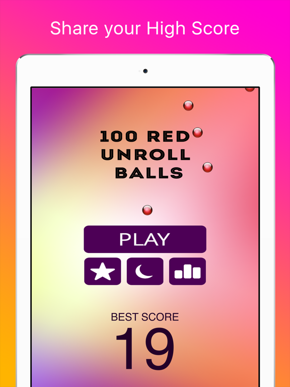 100 Red Unroll Balls: Bouncing Ball 4 Meのおすすめ画像3