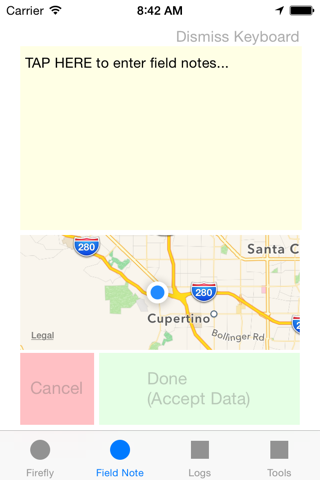 FireflyFieldNotes screenshot 2
