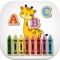 ABC Learning Vocabulary Coloring Book Games for Kids