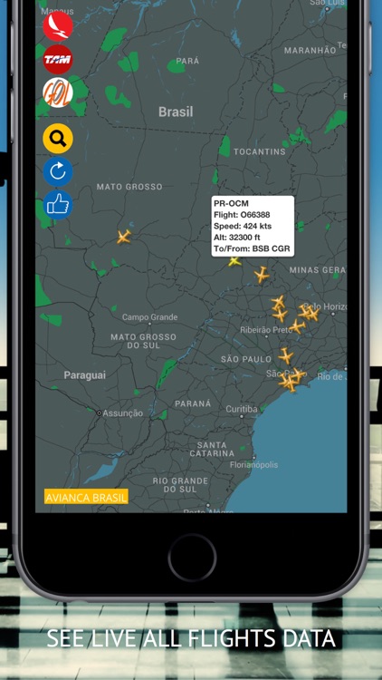 Air BR Free : Live flight Status & Radar
