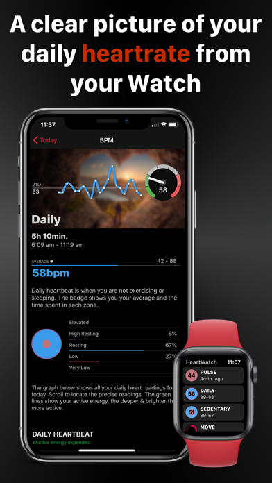 HeartWatch: Heart Rate Tracker screenshot 4