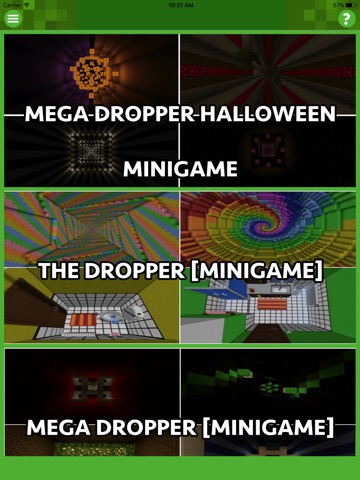 MEGA DROPPER MINIGAME MAPS FOR MINECRAFT PE screenshot 3