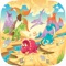 Cute dinosaurs cartoon jigsaw puzzles for kids is classic jigsaw games for preschool and toddlers