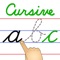 Looking for a fun, free, and simple educational app to help your toddler learn cursive writing and trace letters of the alphabet