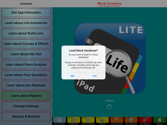 Life Inventory for iPad Lite with optional Mock da(圖2)-速報App