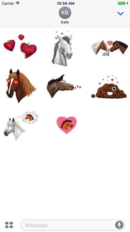 Star Stable Valentine Stickers