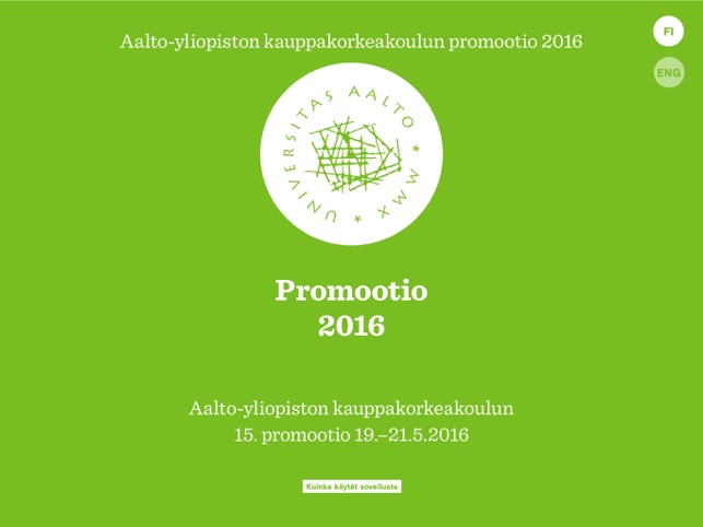 Aalto-yliopiston kauppakorkeakoulun promootio 2016(圖1)-速報App