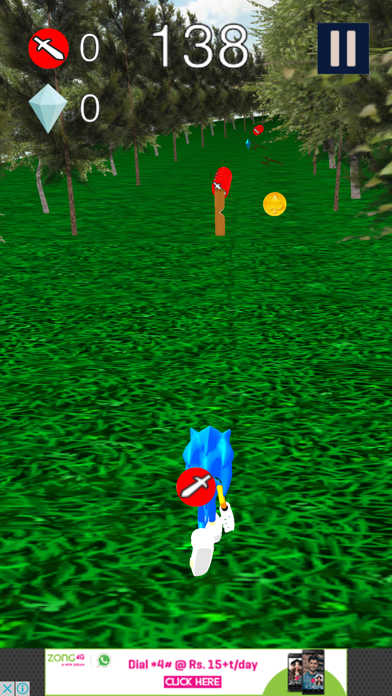 3D Hedgehog Infinite Runnerのおすすめ画像3