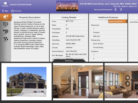 Kansas City Real Estate Search for iPad screenshot 4
