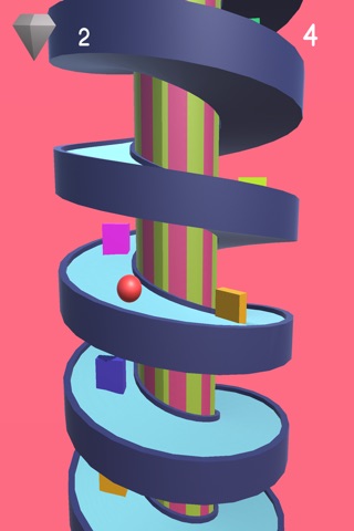 Spiral Fall Down-Rolling Challenge screenshot 3