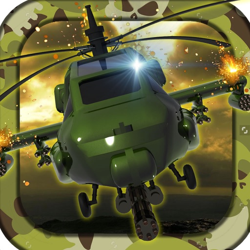Big explosive helicopter: Max Action Icon