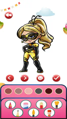 Game screenshot LadyBug Coloring Path Run Game hack