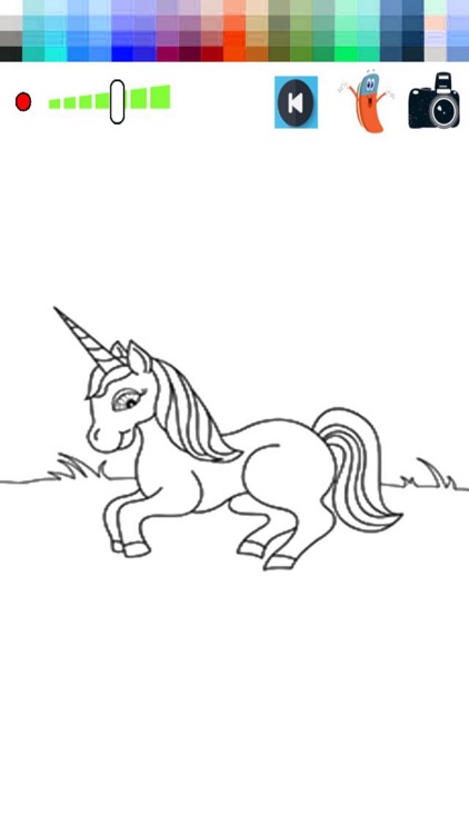 Tap Unicorn Color Game For Kid