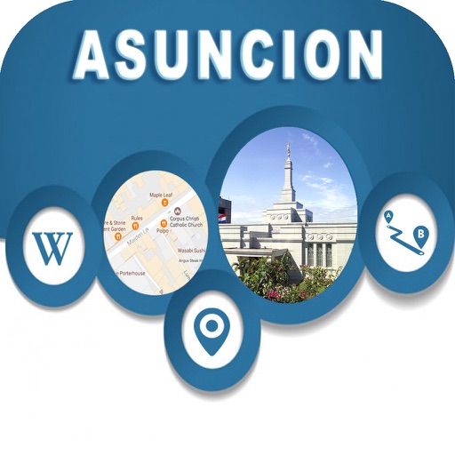 Asuncion Paraguay Offline Map Navigation GUIDE