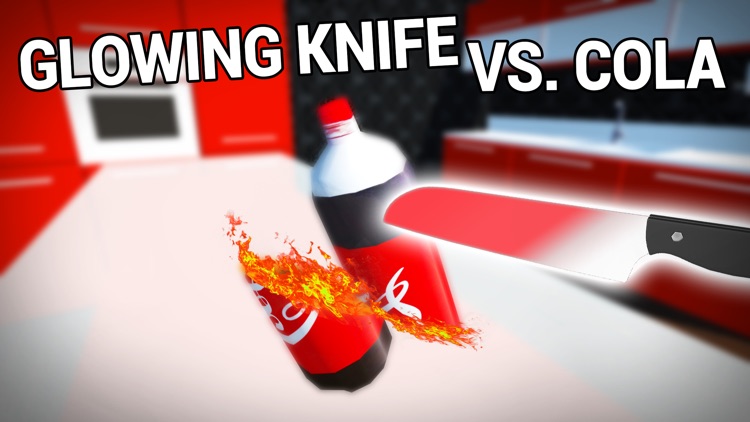 Glowing 1000 Degree Hot Knife vs Cola