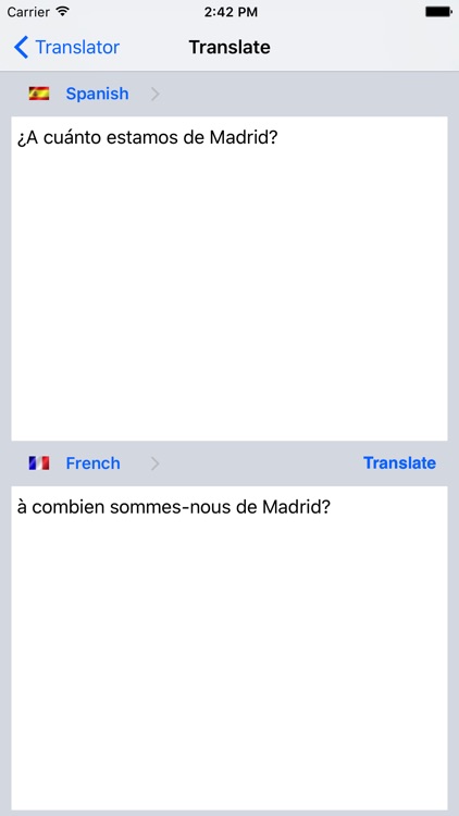 Offline Translator Fr-Es
