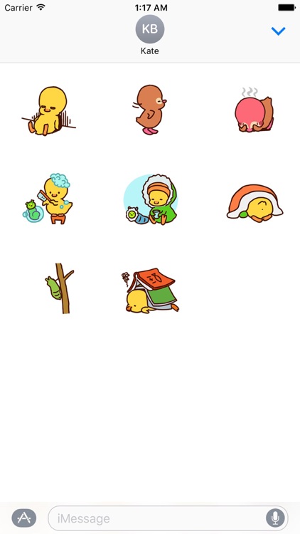 Lovely Duckling Stickers