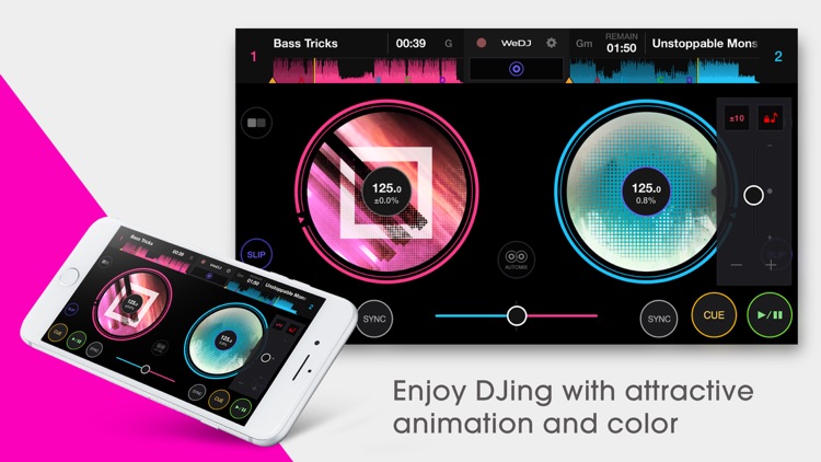 WeDJ for iPhone