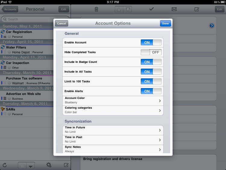 eTask for iPad screenshot-3