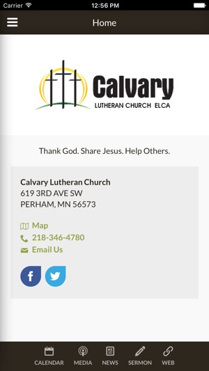 CALVARY LUTHERAN of PERHAM, MN(圖1)-速報App